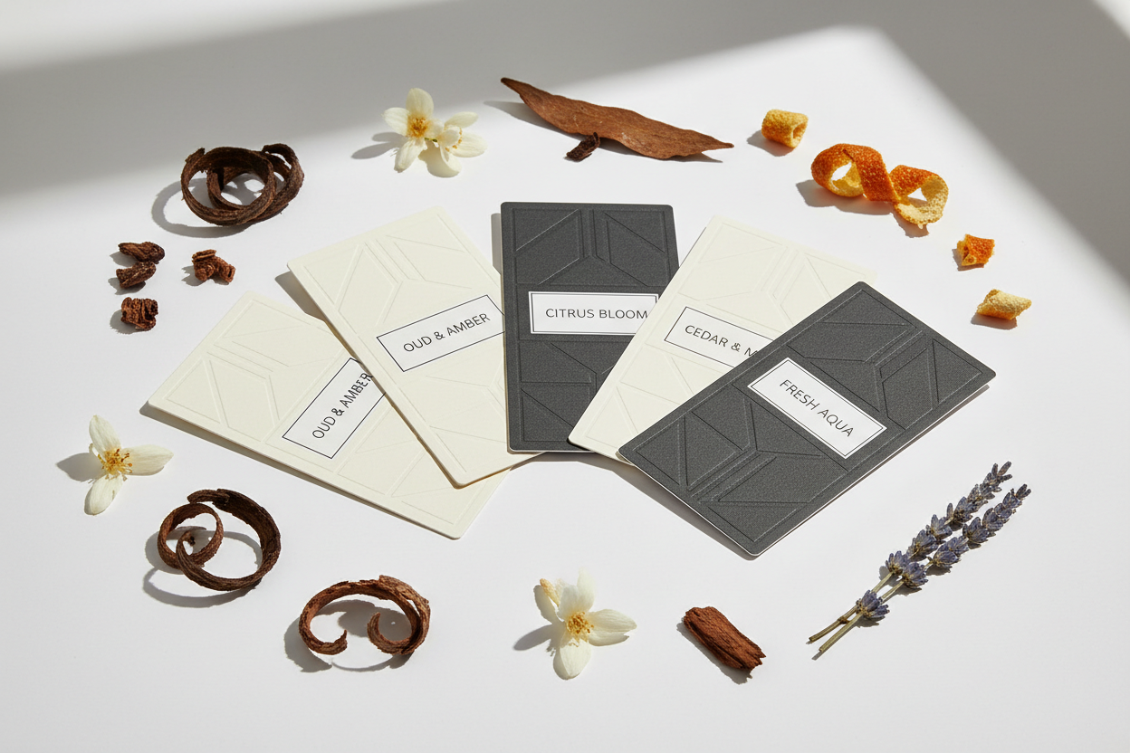 Fragrance Sample Card Set - 5pcs