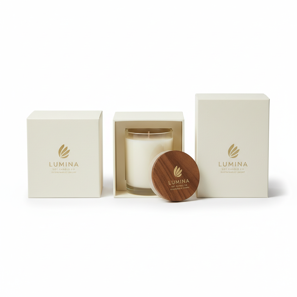 Luxury Soy Candle Trio Set